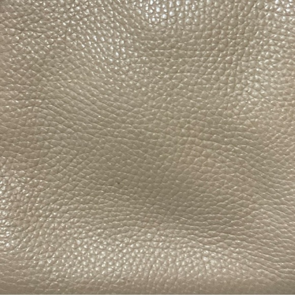 Coach Tan Pebble Leather Gold Accents Crossbody - Picture 14 of 15